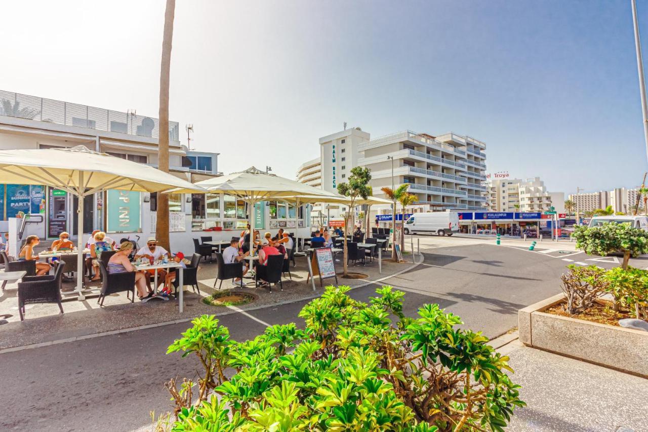 Las Americas Playa Troya In Front Of Beach, Very Quiet Playa de las Americas (Tenerife) Exterior foto